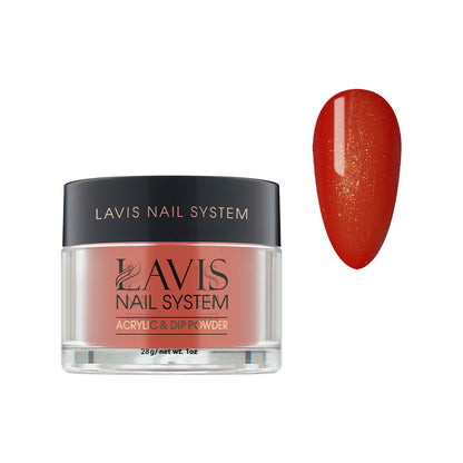 LAVIS 222 Gypsy Red - Acrylic & Dip Powder 1oz