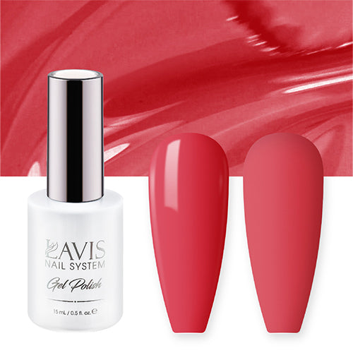 LAVIS 222 Gypsy Red - Nail Lacquer 0.5 oz