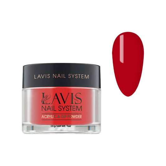 LAVIS 224 Pomegranate Red - Acrylic & Dip Powder 1oz