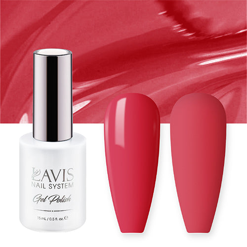 LAVIS 224 Pomegranate Red - Nail Lacquer 0.5 oz