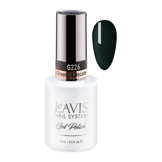 LAVIS 226 Cascade Green - Gel Polish 0.5 oz