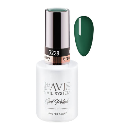 LAVIS 228 Greenery - Gel Polish 0.5 oz