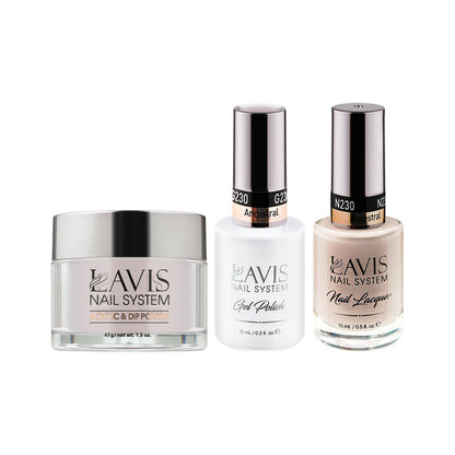 LAVIS 3 in 1 - 230 Ancestral - Acrylic & Dip Powder, Gel & Lacquer