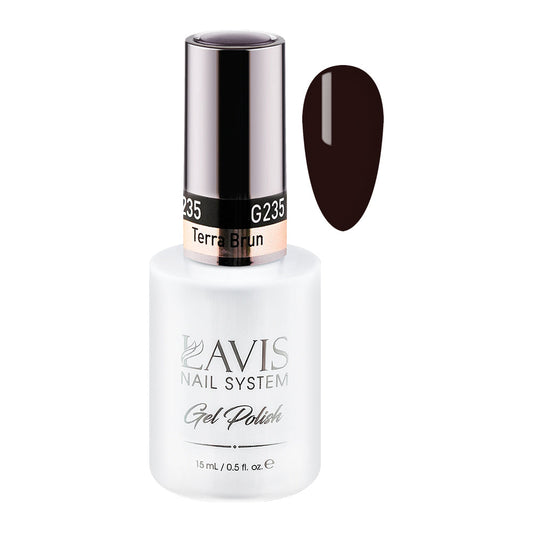 LAVIS 235 Terra Brun - Gel Polish 0.5 oz