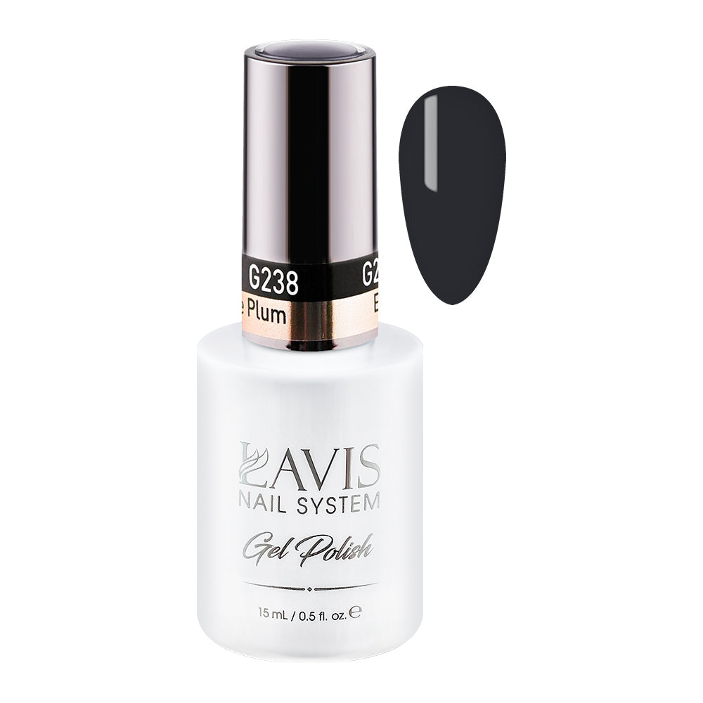 LAVIS 238 Expressive Plum - Gel Polish 0.5 oz