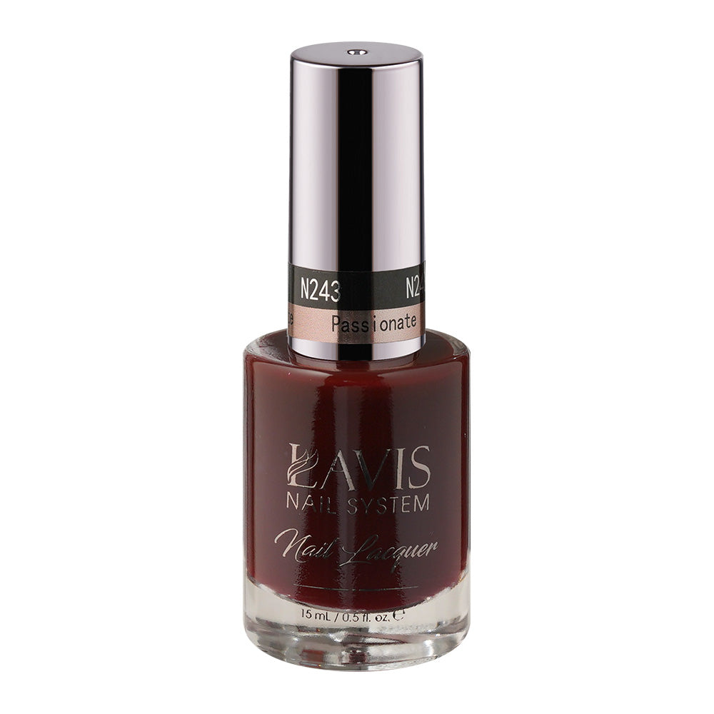 LAVIS 243 Passionate - Nail Lacquer 0.5 oz