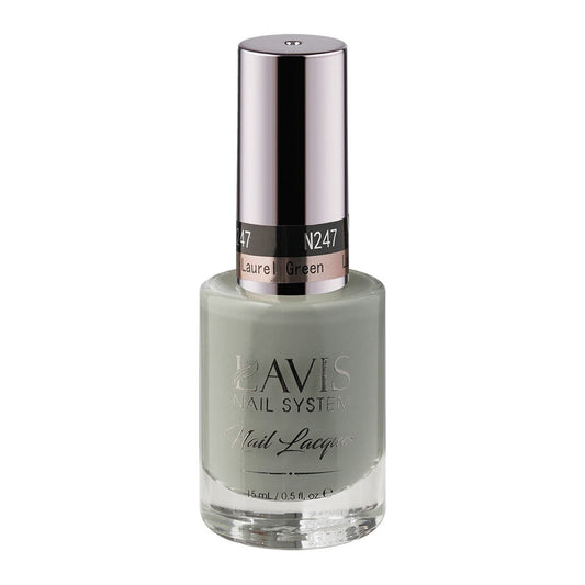 LAVIS 247 Laurel Green - Nail Lacquer 0.5 oz