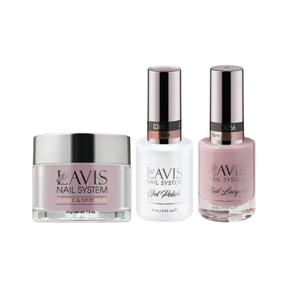 LAVIS 3 in 1 - 266 Bare - Acrylic & Dip Powder, Gel & Lacquer