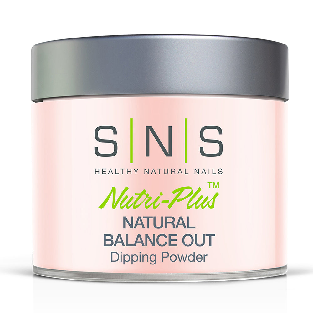 SNS Natural Balance Out Dipping Power Pink & White - 4oz