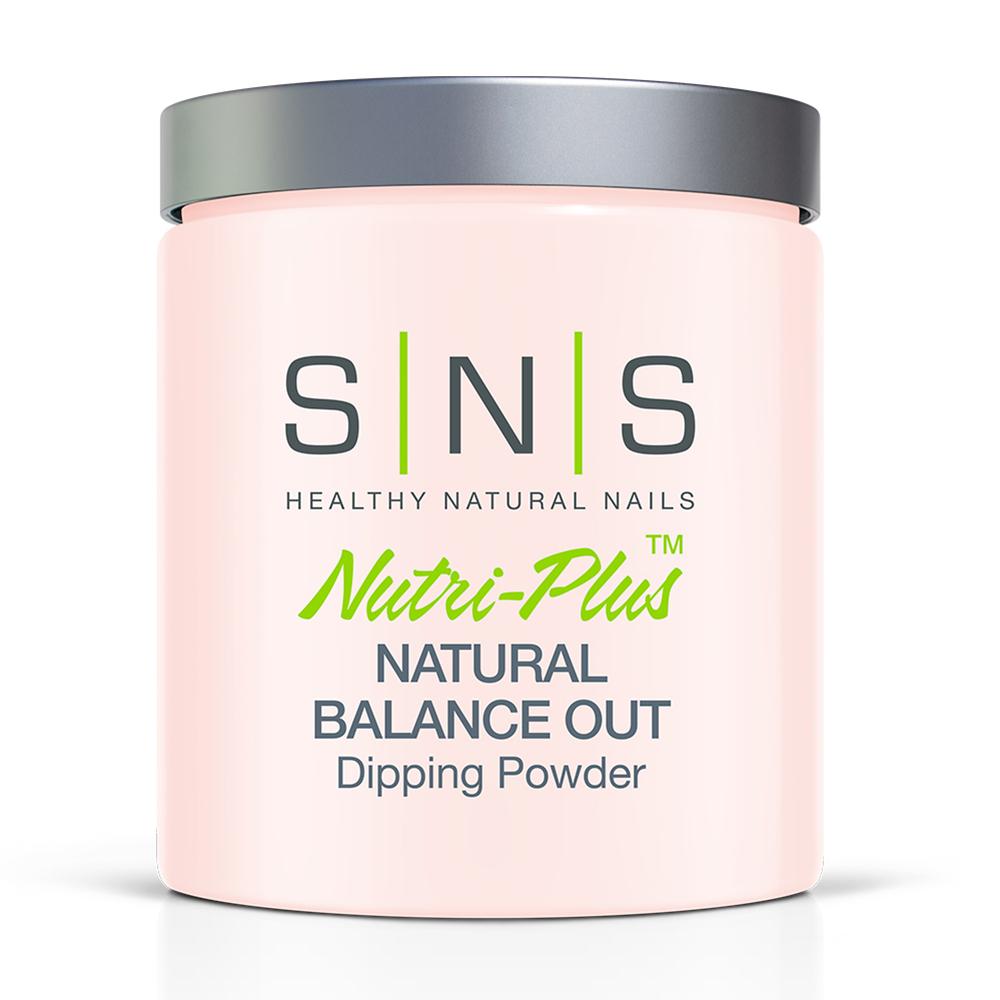 SNS Natural Balance out Dipping Power Pink & White - 16oz