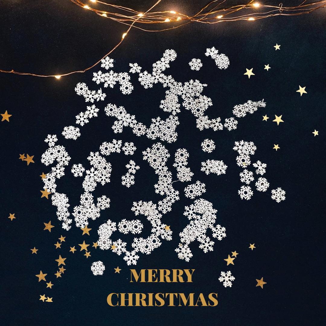 3 Styles Mixed Hollow Out Snowflakes Sequins