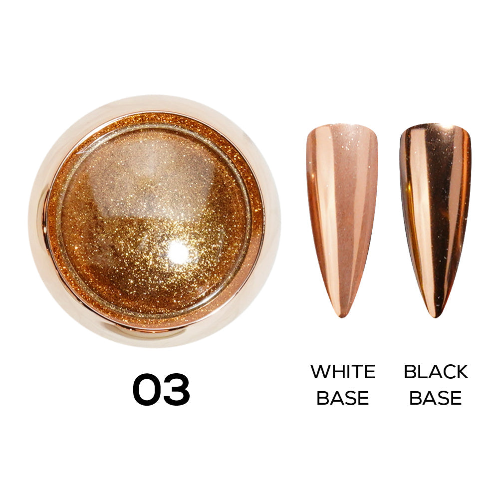 Set Chrome Powder - 6 Colors