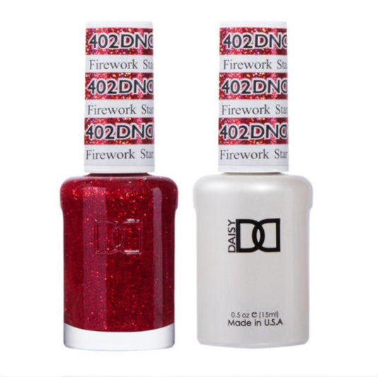 DND 402 Firework Star Gel & Matching Polish Set - DND Gel & Lacquer