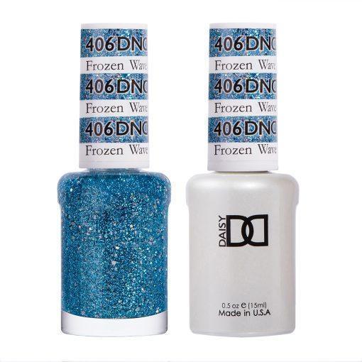 DND 406 Frozen Wave - Gel & Matching Polish Set - DND Gel & Lacquer