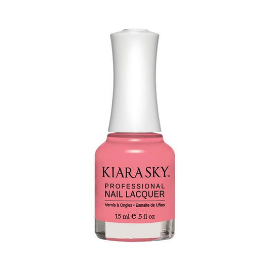 Kiara Sky N407 Pink Slippers - Nail Lacquer