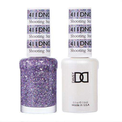 DND 411 Shooting Star - Gel & Matching Polish Set - DND Gel & Lacquer