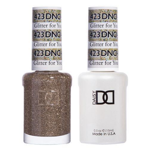 DND 423 Glitter For You - Gel & Matching Polish Set - DND Gel & Lacquer