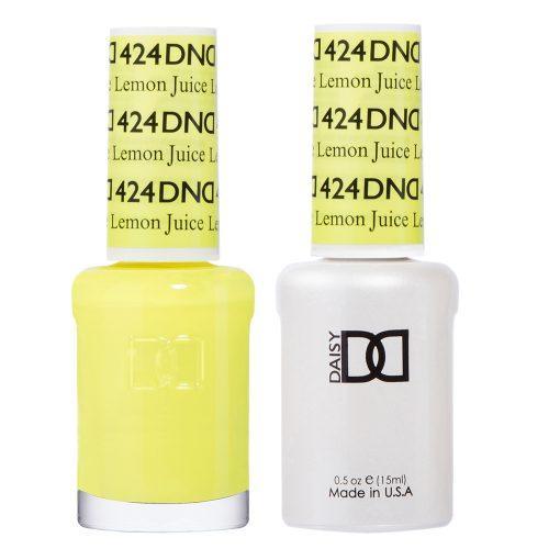 DND 424 Lemon Juice - Gel & Matching Polish Set - DND Gel & Lacquer