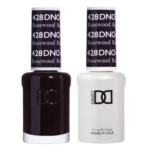 DND 428 Rosewood - Gel & Matching Polish Set - DND Gel & Lacquer