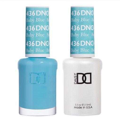 DND 436 Baby Blue - Gel & Matching Polish Set - DND Gel & Lacquer