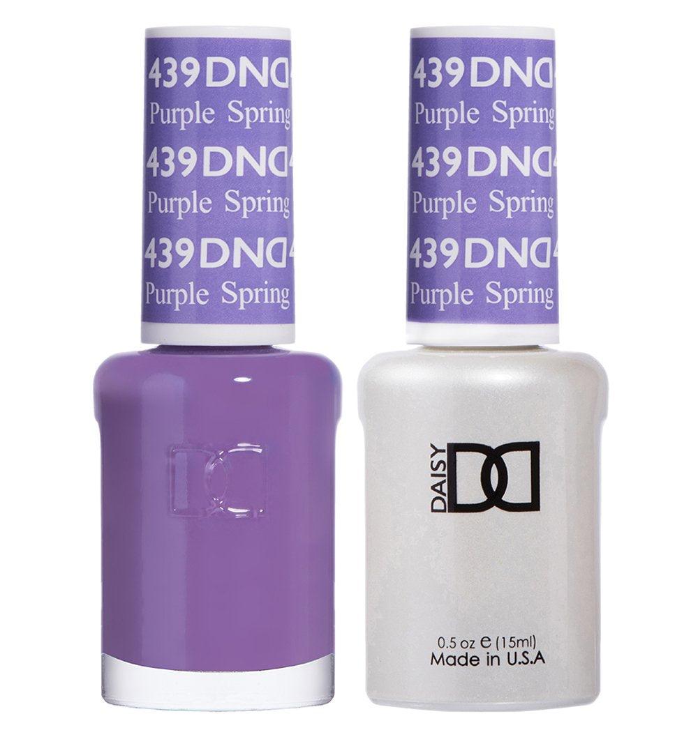 DND 439 Purple Spring - DND Gel Polish & Matching Nail Lacquer Duo Set - 0.5oz