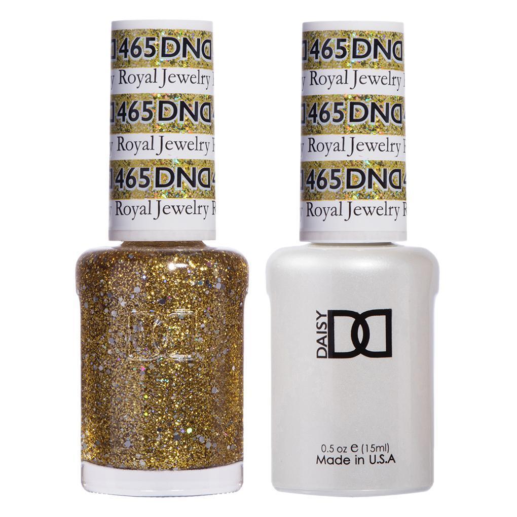 DND 465 Royal Jewelry - DND Gel Polish & Matching Nail Lacquer Duo Set - 0.5oz