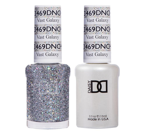  DND Gel Nail Polish Duo - 469 Glitter Colors - Vast Galaxy by DND - Daisy Nail Designs sold by DTK Nail Supply