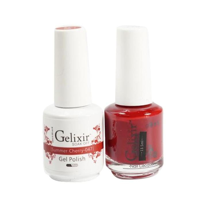 GELIXIR Holiday Gift Bubdle: 4 Gel Polishes, 1 Base Gel, 1 Top Gel - 059 071 087 047