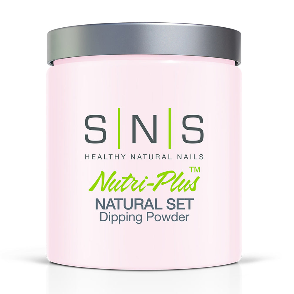 SNS Natural Set Dipping Power Pink & White - 16oz