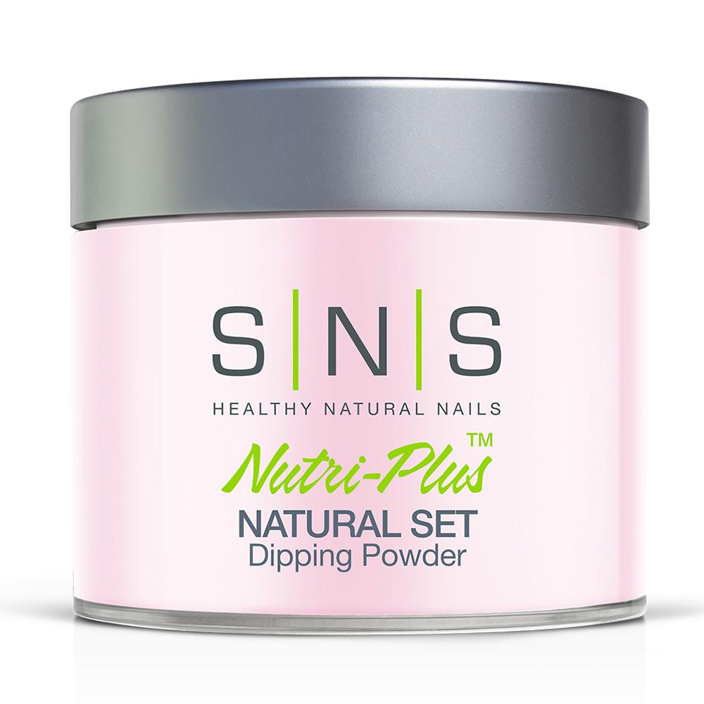 SNS Natural Set Dipping Power Pink & White - 4oz