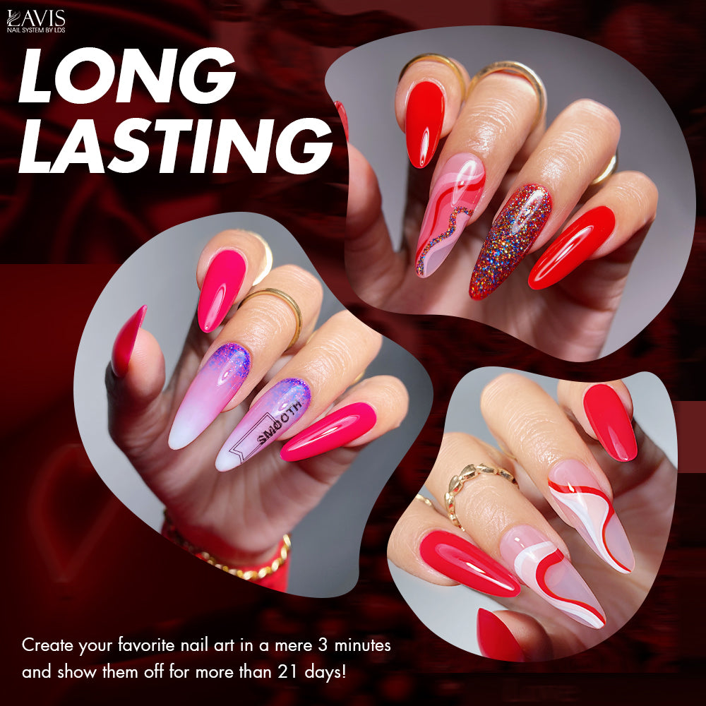 Lavis Gel Kiss Under Mistletoe Set G7 (9 colors) : 205, 206, 207, 208, 209, 210, 211, 212, 213