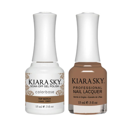 Kiara Sky 5021 TOP NOTCH - Gel Polish & Lacquer Combo