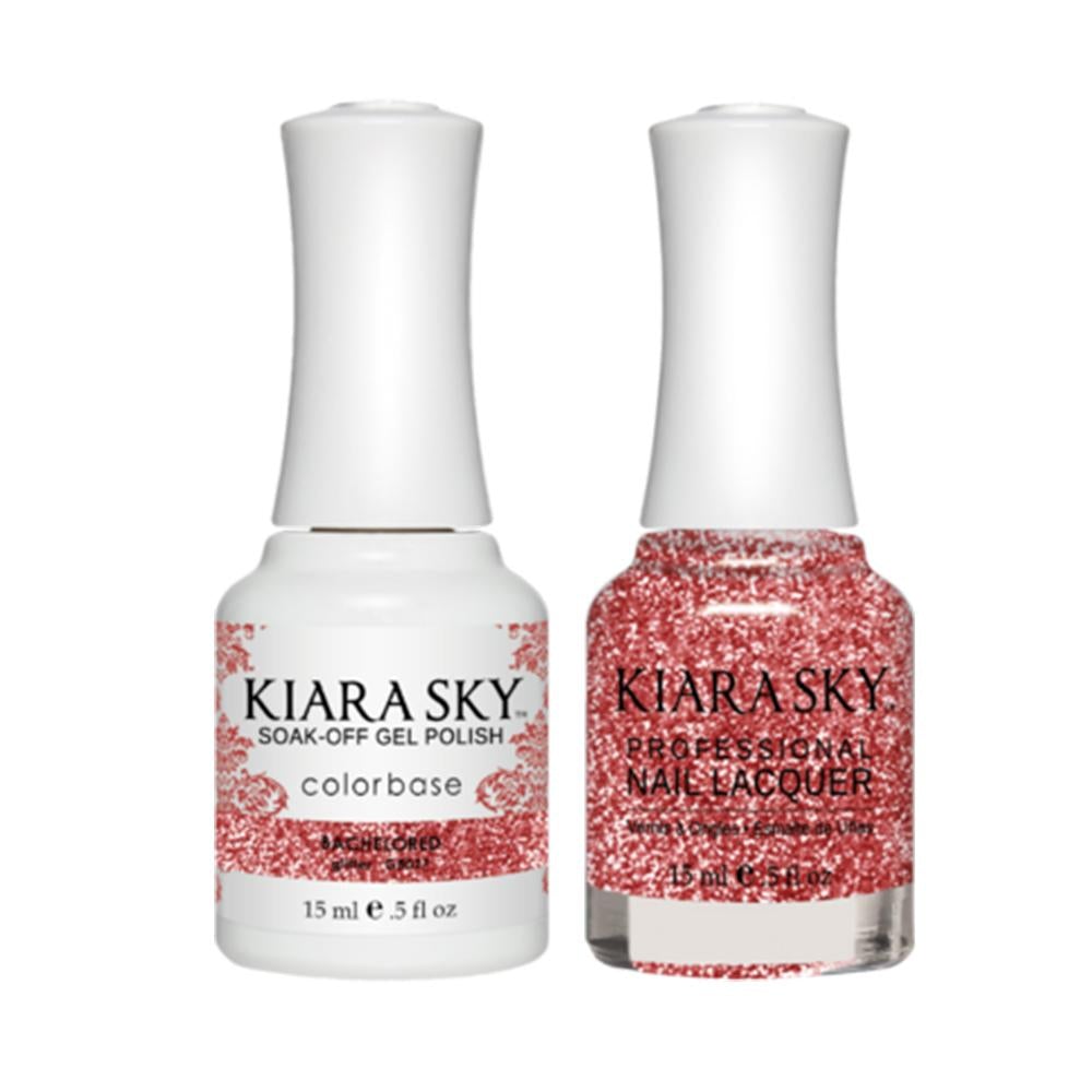 Kiara Sky 5027 BACHELORED - Gel Polish & Lacquer Combo