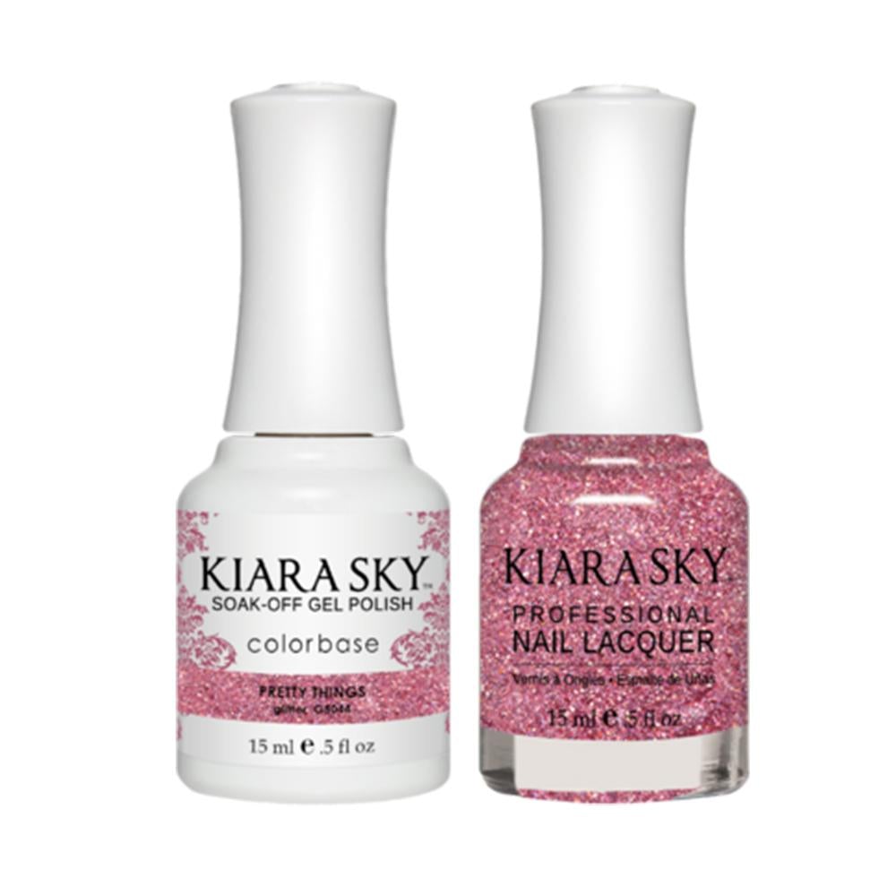 Kiara Sky 5044 PRETTY THINGS - Gel Polish & Lacquer Combo