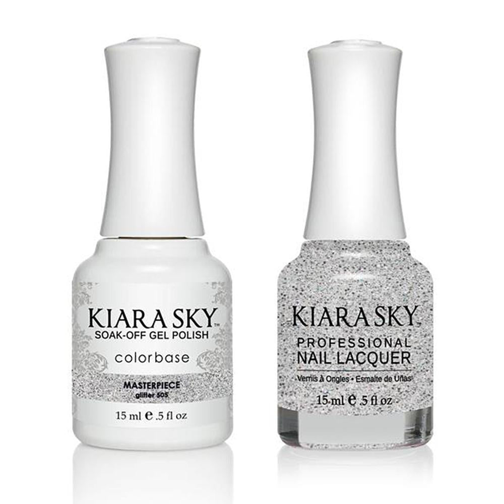 Kiara Sky 505 Masterpiece - Gel Polish & Lacquer Combo