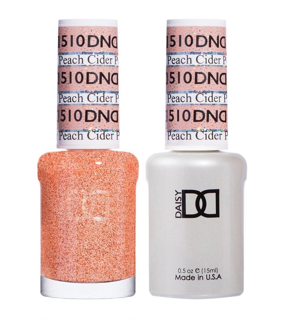 DND 510 Peach Cider - DND Gel Polish & Matching Nail Lacquer Duo Set - 0.5oz