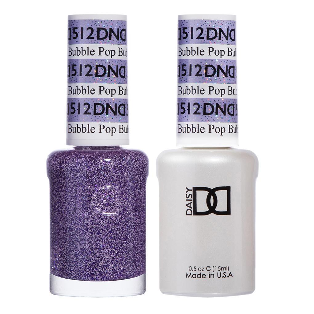 DND 512 Bubble Pop - DND Gel Polish & Matching Nail Lacquer Duo Set - 0.5oz