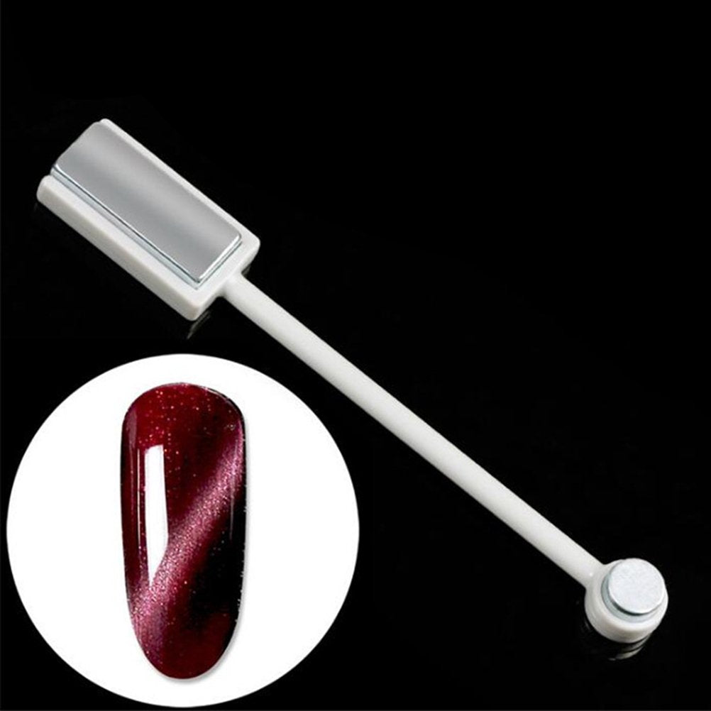 Frcolor Double-head Magic Magnet Stick For 3D Magnetic Cat Eye Gel Nail Polish Nail Art Manicure Tool