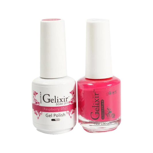 Gelixir 052 Raspberry - Gel Nail Polish 0.5 oz