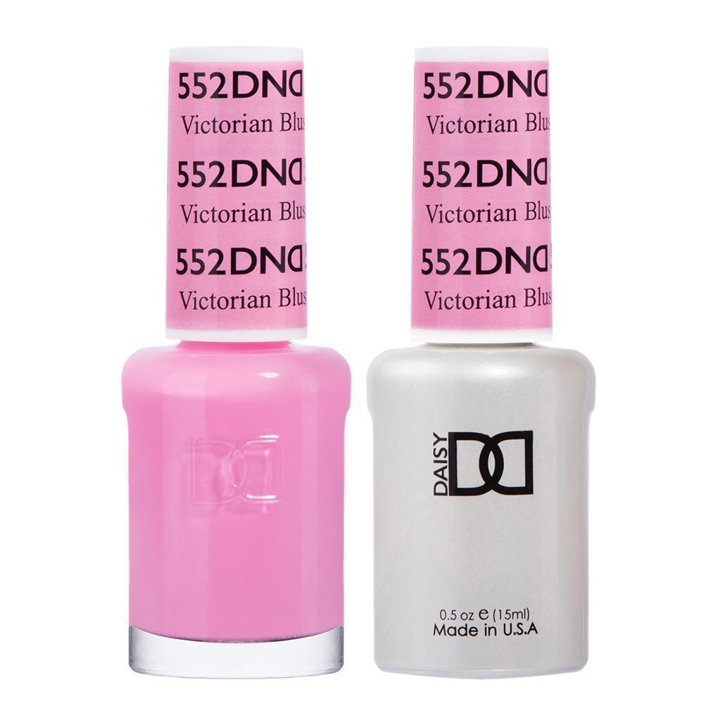  DND Gel Nail Polish Duo - 552 Pink Colors - Victorian Blush by DND - Daisy Nail Designs sold by DTK Nail Supply