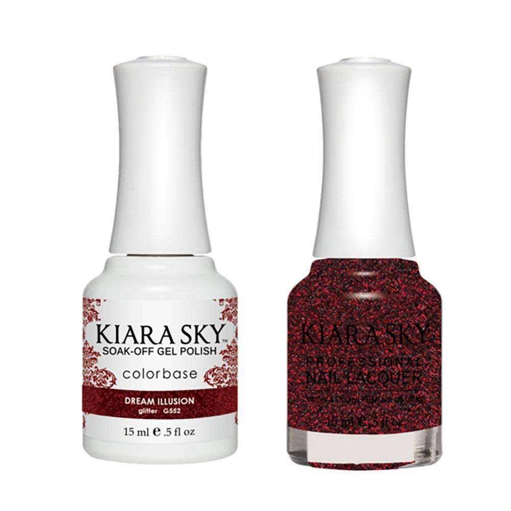 Kiara Sky 552 Dream Illusion - Gel Polish & Lacquer Combo