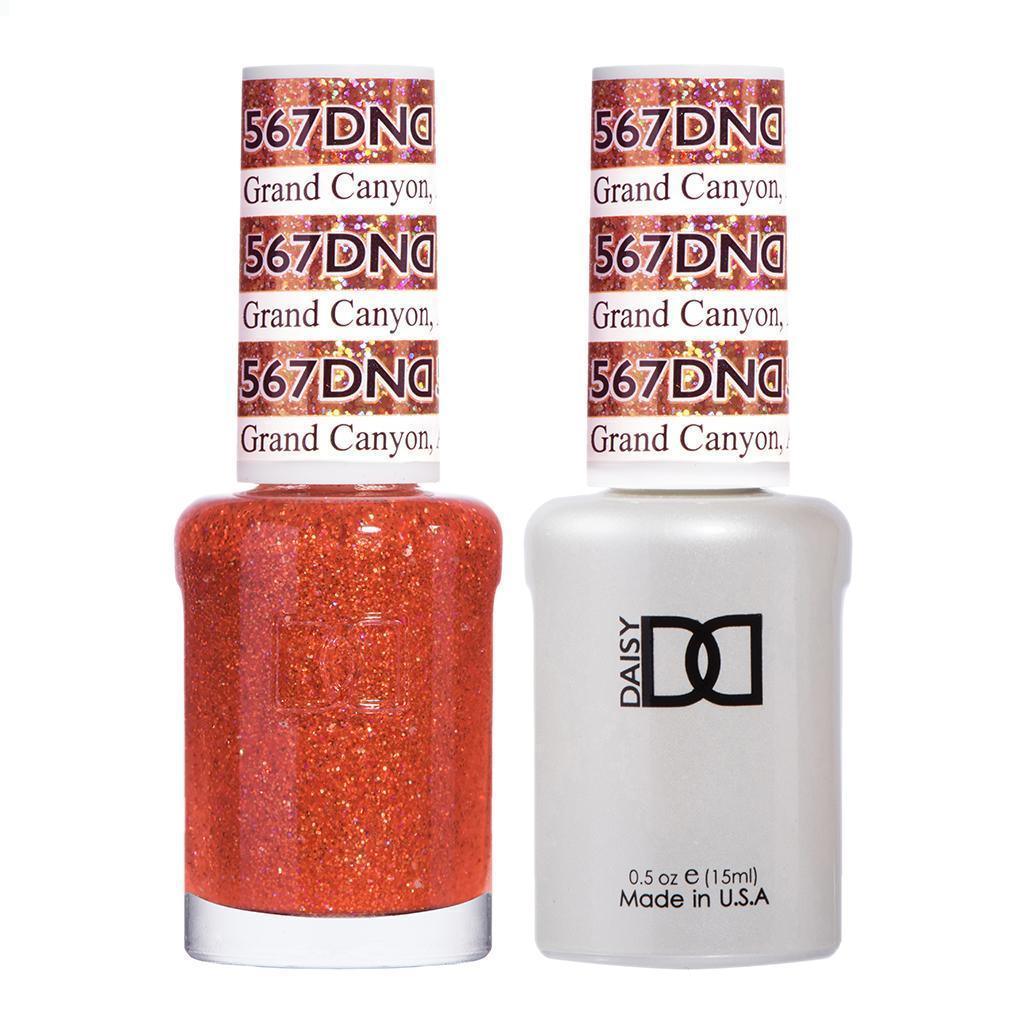 DND 567 Grand Canyon, AZ - DND Gel Polish & Matching Nail Lacquer Duo Set - 0.5oz