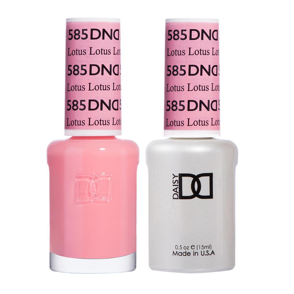 DND 585 Lotus - DND Gel Polish & Matching Nail Lacquer Duo Set - 0.5oz