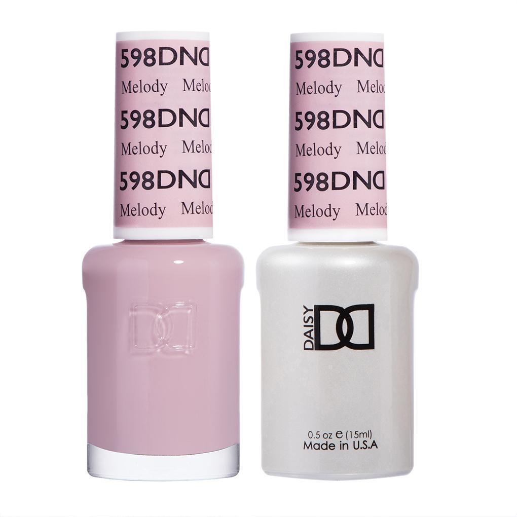 DND 598 Melody - DND Gel Polish & Matching Nail Lacquer Duo Set - 0.5oz