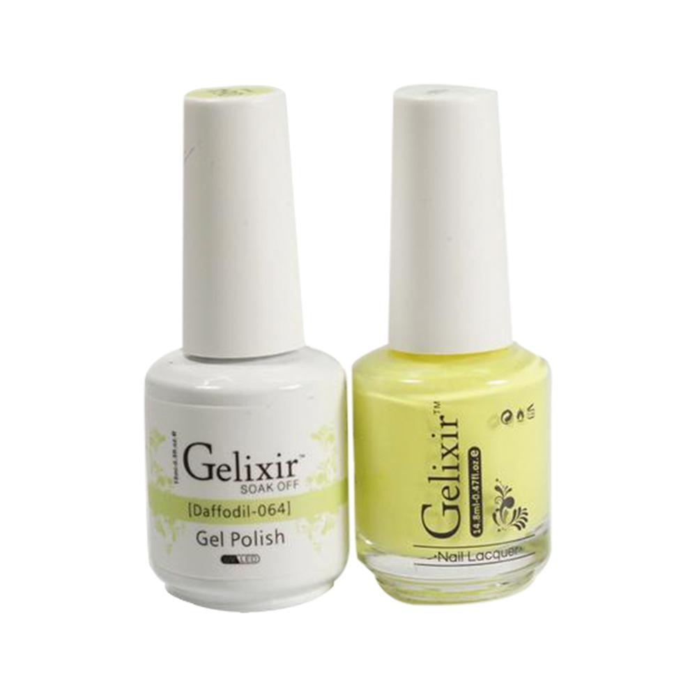 Gelixir 064 Daffodil - Gel Nail Polish 0.5 oz