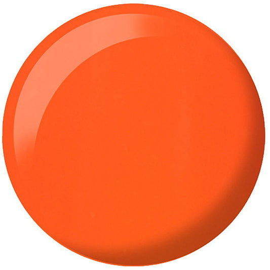 DND 713 Orange Sherbet - DND Gel Polish & Matching Nail Lacquer Duo Set - 0.5oz