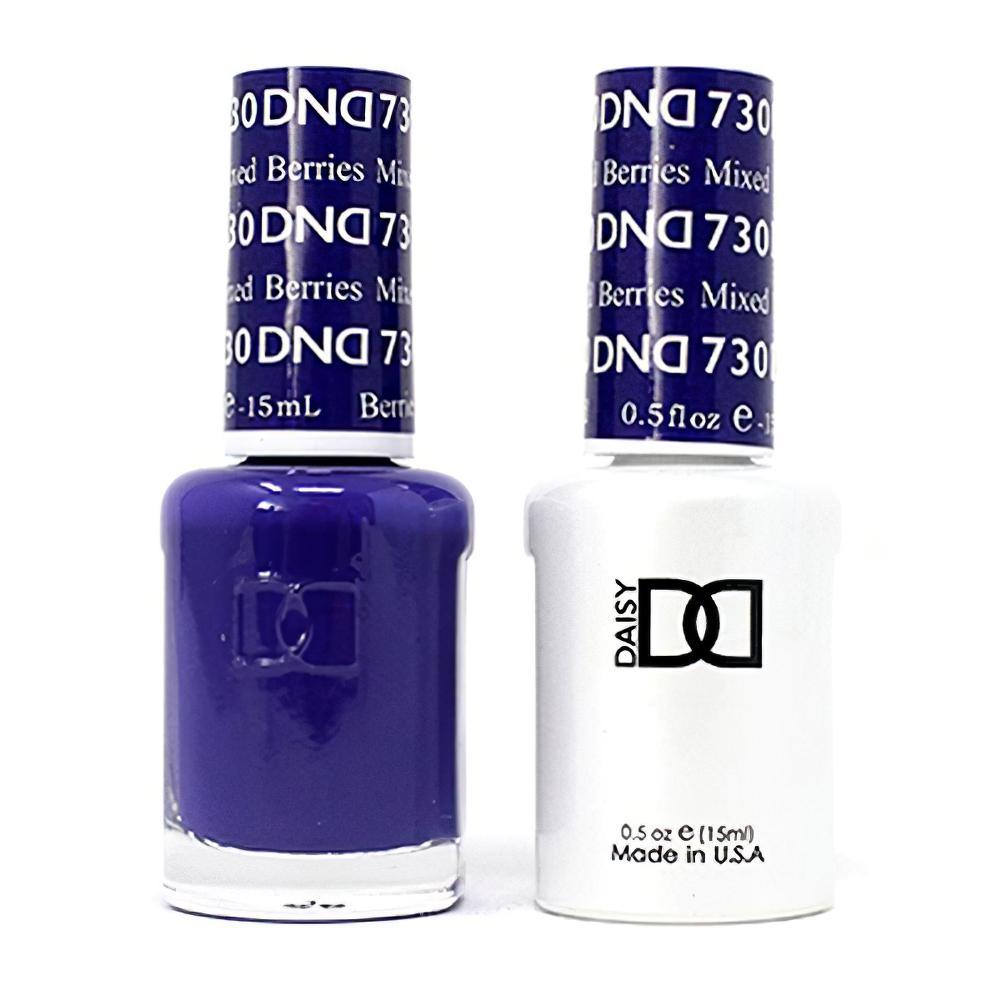 DND 730 Mixed Berries - DND Gel Polish & Matching Nail Lacquer Duo Set - 0.5oz