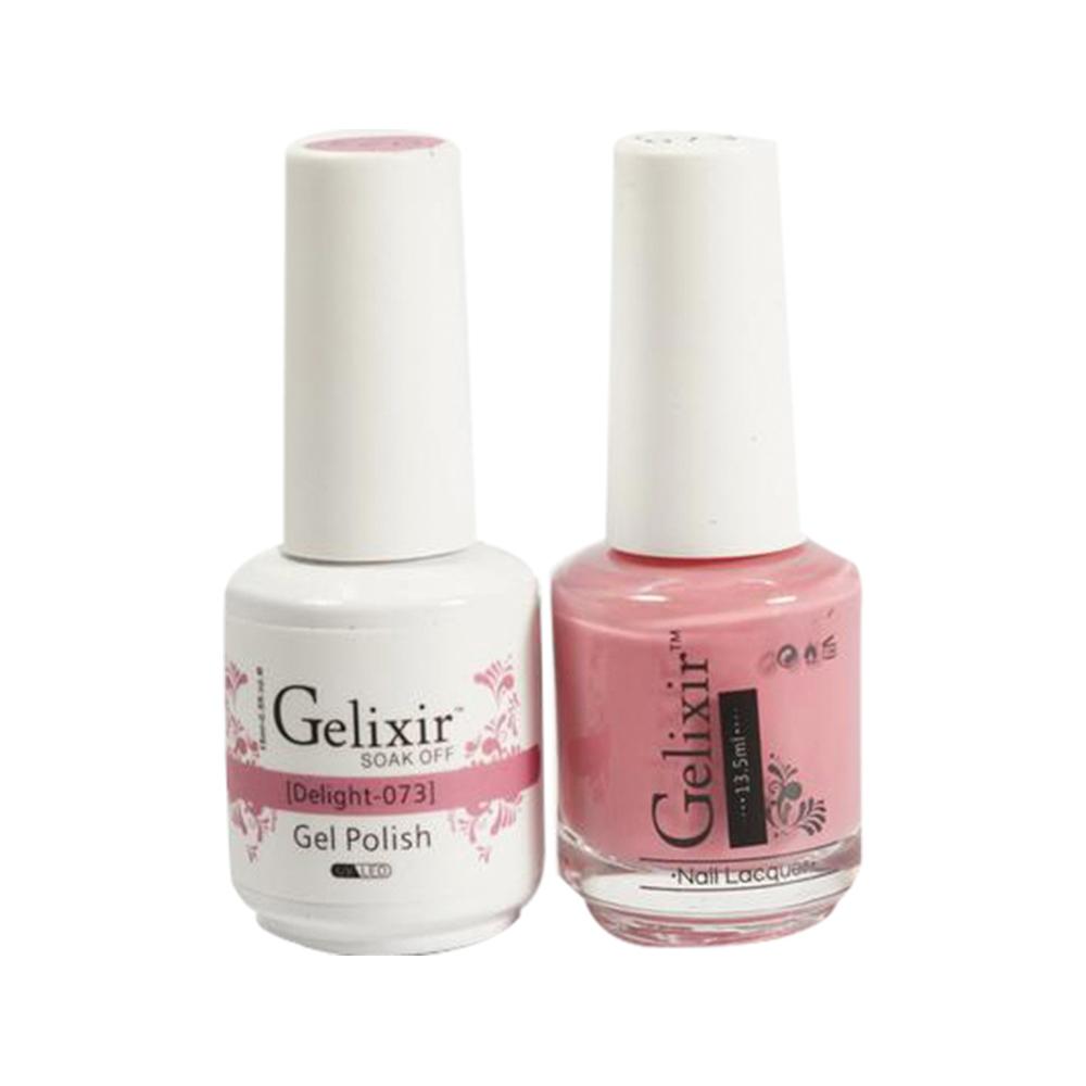 Gelixir 073 Delight - Gel Nail Polish 0.5 oz