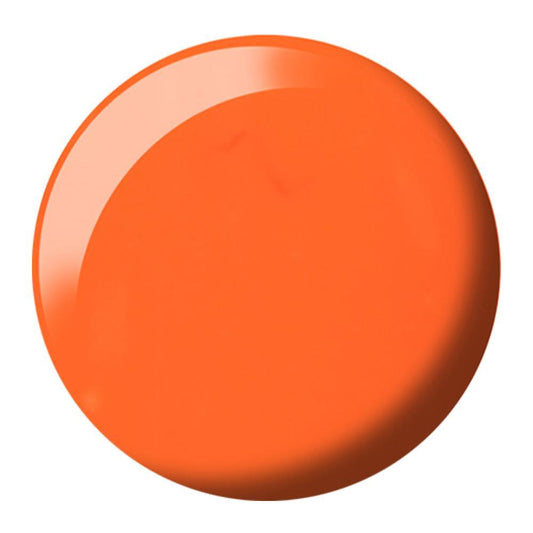 DND 760 Russet Orange - DND Gel Polish & Matching Nail Lacquer Duo Set - 0.5oz