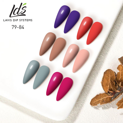 LDS Healthy Gel Color Set (6 colors) : 79 to 84